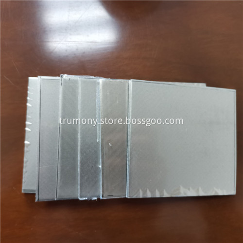 Titanium aluminum electrolytic cathode sheet